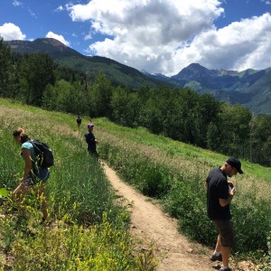 Hiking in the Rockies