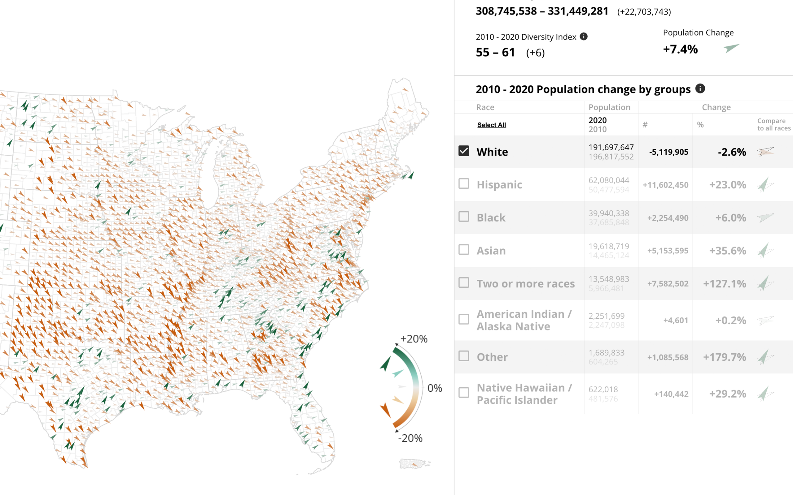 Pitch Interactive – Census Mapper